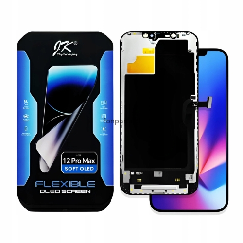 WYŚWIETLACZ EKRAN DOTYK SZYBKA DO iPhone 12 PRO MAX SOFT OLED ŁATWY MONTAŻ-9ea57d5b9a14ec82b1a6fdfb75c20213