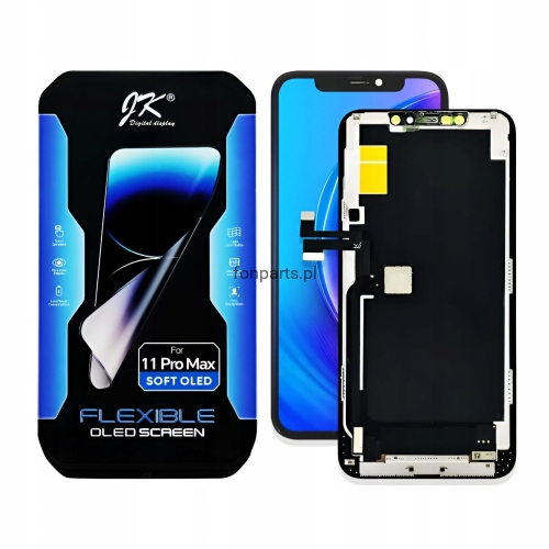 WYŚWIETLACZ EKRAN DOTYK SZYBKA DO iPhone 11 PRO MAX SOFT OLED ŁATWY MONTAŻ-13a75050a83c3c170a35741899abb562