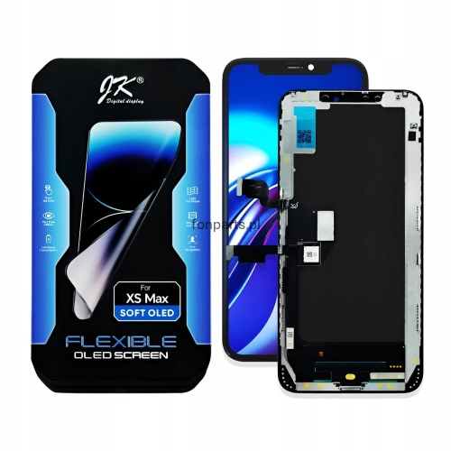 WYŚWIETLACZ EKRAN DOTYK SZYBKA DO iPhone XS MAX SOFT OLED ŁATWY MONTAŻ-cfed876e34cfb94af2a5b974c3c501b6
