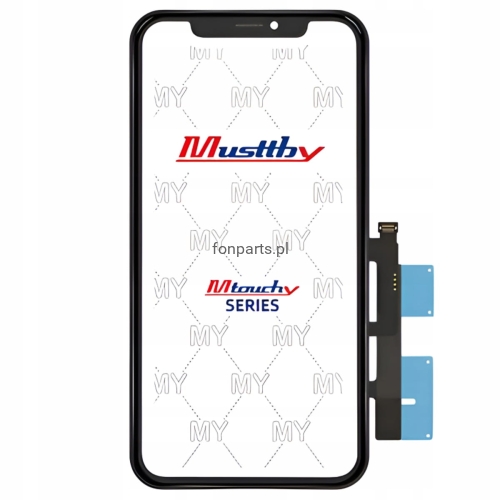 SZYBKA RAMKA DOTYK DO IPHONE XR + KLEJ OCA Z UKŁADEM KONTROLEREM IC MUSTTBY-685619a18f724546d17c7b886e07aba0