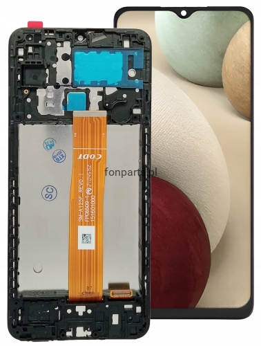 Wyświetlacz LCD OEM SAMSUNG GALAXY A12 NACHO Łatwy Montaż RAMKA ORYGINALNY-a7a473961c5753dc8adcc6c3771618c2