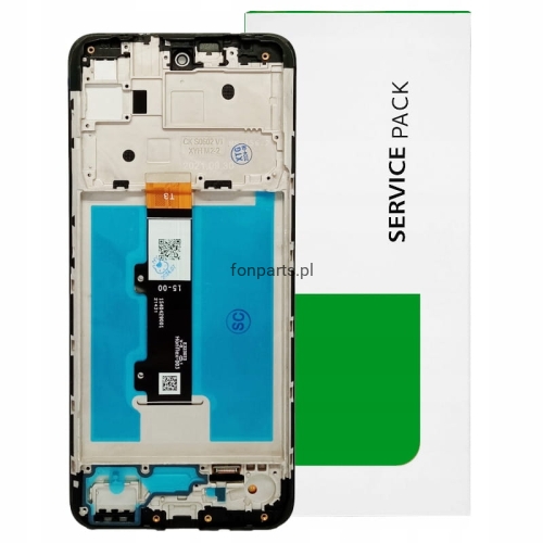 Wyświetlacz OEM MOTOROLA E40 + RAMKA Łatwy Montaż SERVICE PACK ORYGINALNY-c702fb094fe510f3fac89412075b4f75