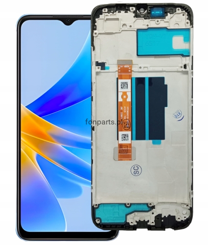 Wyświetlacz LCD OEM OPPO A17 Łatwy Montaż SERVICE PACK RAMKA ORYGINALNY-d9ea6d61610d01058cb13ed8a42275f2
