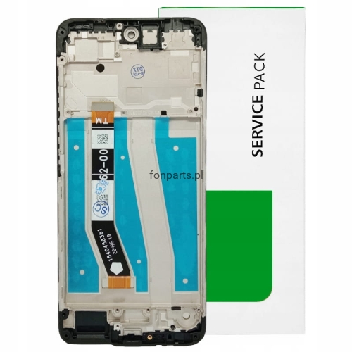 Wyświetlacz OEM MOTOROLA G14 Z RAMKĄ Łatwy Montaż SERVICE PACK ORYGINALNY-30c26b082adb4f3089361791e1d9ea84