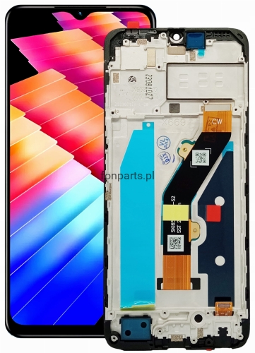Wyświetlacz LCD OEM INFINIX HOT 30i, X669 + RAMKA Łatwy Montaż ORYGINALNY-c3dd28913918108fe7cfd24554266126