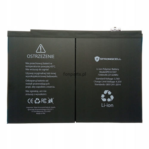 Bateria do IPAD AIR 2 A1566 A1567 A1547-4201b79836edef8327ce4ff8b5ebd872