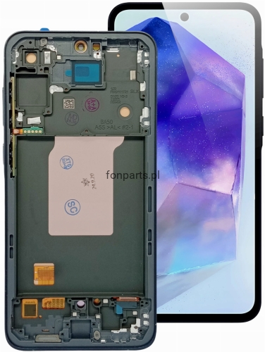 WYŚWIETLACZ OLED LCD DO SAMSUNG GALAXY A55 SM-A556V ŁATWY MONTAŻ RAMKA-3cd724ca1f7e99b3f2cfc51927abe7f9