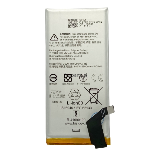 Bateria STRONGCELL Google Pixel 4 G020I-B-1477546d0894b58fe54d8972aeca07c3