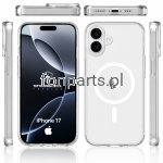 Etui do IPHONE 17 z MagSafe Wzmacniane Pancerne, Wytrzymałe Plecki Magnetyczne, Obudowa Case Ochrona Aparatu